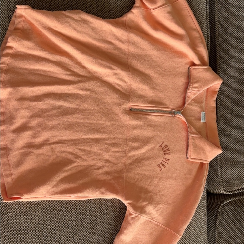 PINK Victoria's Secret Half Zip